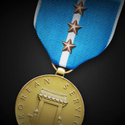 Korean Service Medal (Third Bronze Service Star)
