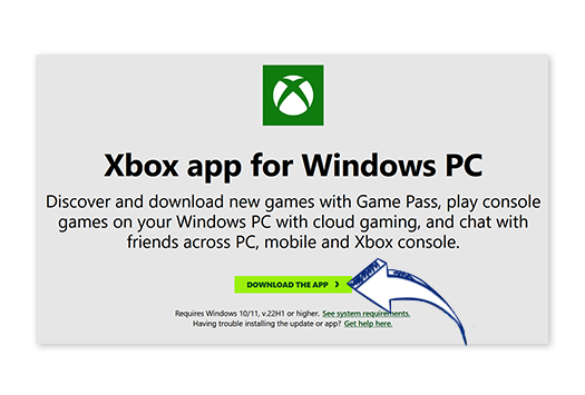 Download the Xbox for PC App