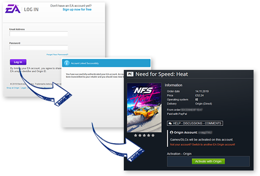 Activations » Activation with Battle.net Direct